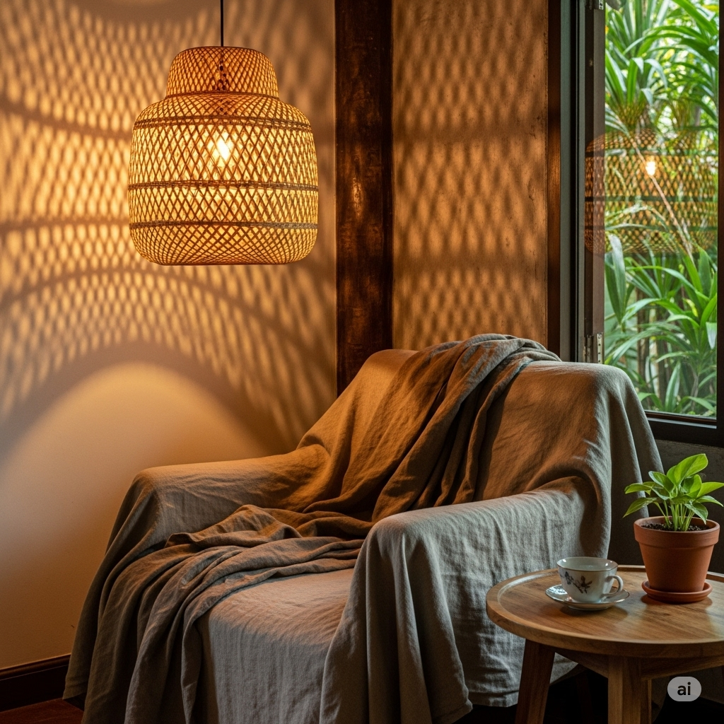 Ceramic vases and dried grasses